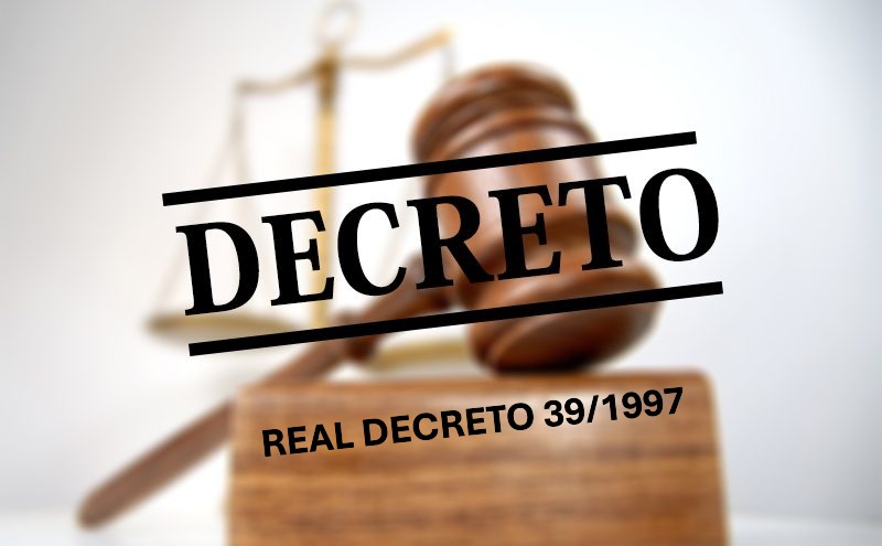 Real Decreto 39-1997